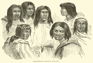 Californische Missie-Indianen door English School