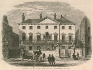 Cambridge House, Piccadilly, Londen, de stadsresidentie van Lord Palmerston door English School