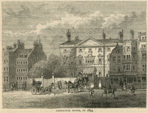 Cambridge House in 1854