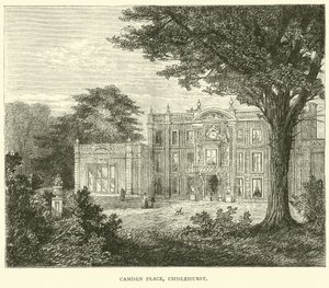 Camden Place, Chislehurst, september 1870 door English School