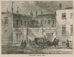 Camelford House, Londen, 1820