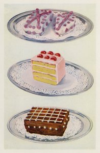 Canadese Cake; Laag Cake; IJs Chocolade Cake
