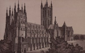 Canterbury: De Kathedraal door English School