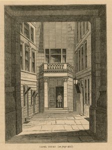 Capel Court door English School