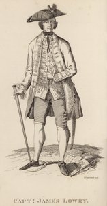 Kapitein James Lowry door English School