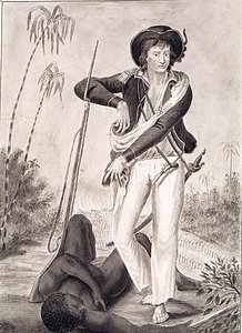 Kapitein John Gabriel Stedman (1744-97) door English School