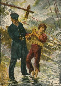 Kapitein Strachan (kleurenlitho) door English School