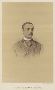 Kapitein de Eerwaarde F Johnstone (litho)