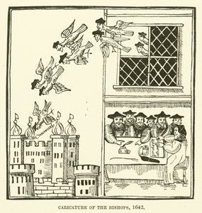 Karikatuur van de bisschoppen, 1642