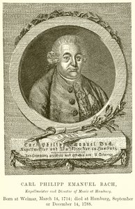 Carl Philipp Emanuel Bach door English School