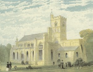 Carlisle Cathedral, noordwestelijk uitzicht door English School