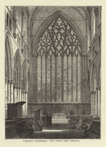 Carlisle Kathedraal, het Grote Oostelijke Venster door English School
