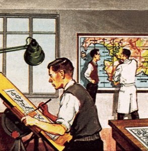 Cartograaf door English School