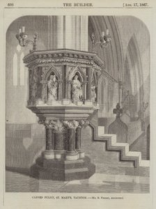 Gesneden Preekstoel, St Mary