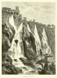 Watervallen bij Tivoli