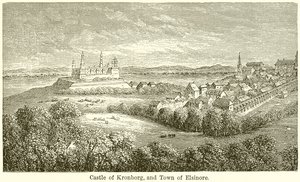 Kasteel van Kronborg en Stad Elsinore