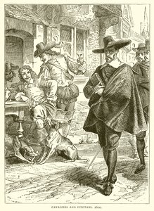 Cavaliers en Puriteinen, 1600
