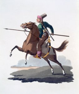 Cavalerist, 1818 door English School