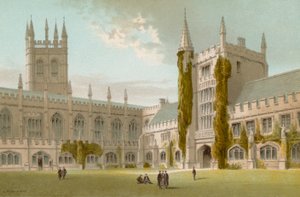 Kapel en Bibliotheek, Magdalen College--Oxford