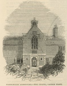 Kapel bij de visverkopers armenhuizen door English School