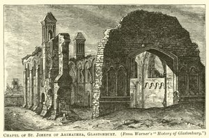 Kapel van St. Joseph van Arimathea, Glastonbury door English School
