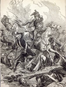 Charge van de Lichte Brigade, illustratie uit 
