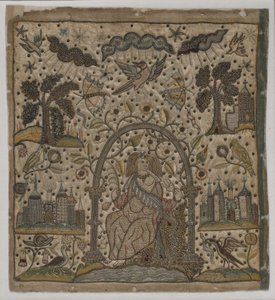 Liefdadigheid onder een boog, ca. 1640