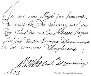 Karel (Kardinaal van Lotharingen) door English School