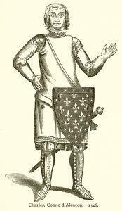 Karel, Graaf van Alençon. 1346