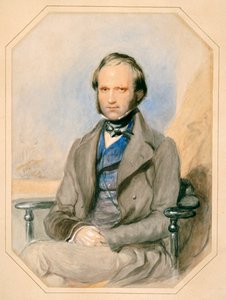 Charles Darwin door English School