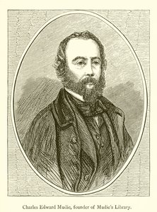 Charles Edward Mudie, oprichter van Mudies Library door English School