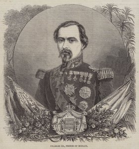 Karel III, Prins van Monaco door English School