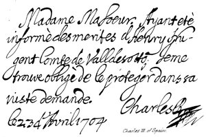 Karel III van Spanje door English School