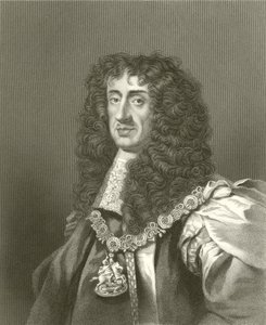 Karel II door English School