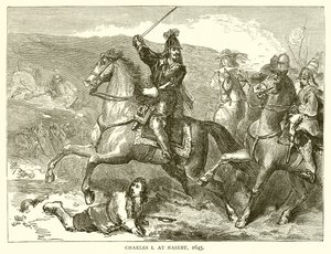 Karel I bij Naseby, 1645