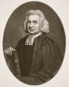 Charles Wesley, illustratie uit De Kerk van Engeland: Een Geschiedenis voor het Volk door H.D.M. Spence-Jones