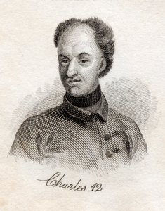 Karel XII, koning van Zweden, uit Crabbs Historisch Woordenboek, gepubliceerd in 1825 door English School
