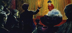 Charlie Chaplin begon op vijfjarige leeftijd op het podium te verschijnen door English School