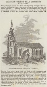 Chatburn Kerk, nabij Clitheroe, Lancashire door English School