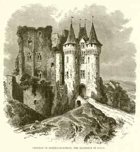 Kasteel van Nogent-le-Rotrou, de residentie van Sully door English School