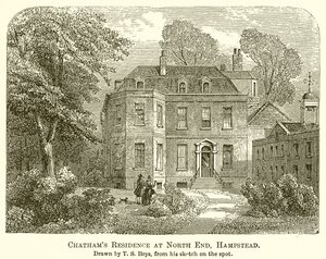 Chathams residentie in North End, Hampstead door English School