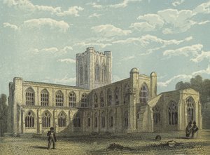 Chester Cathedral, zuidoostelijk uitzicht