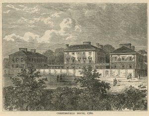 Chesterfield House, 1760 door English School