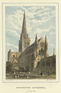 Chichester Kathedraal, zuidoost aanzicht