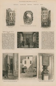 Childs Banking House in Temple Bar door English School