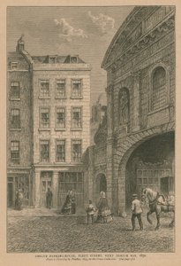 Childs Banking House aan Fleet Street door English School