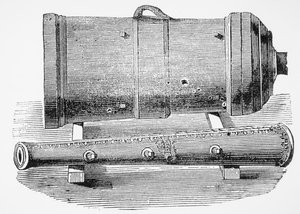 Chinese Monster Mortier, 1845 door English School