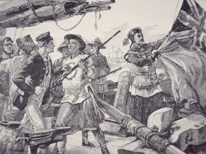 Chinezen enteren het Britse schip 