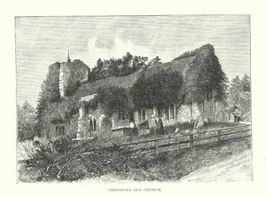 Chingford Old Church (gravure) door English School