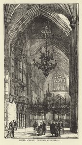 Koorscherm, Chester Kathedraal door English School
